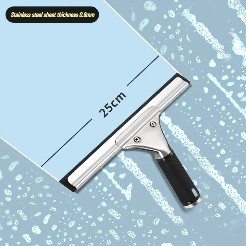 Silicone Blade Window Squeegee Glass Wiper Cleaner for Home Bathroom Mirror Show