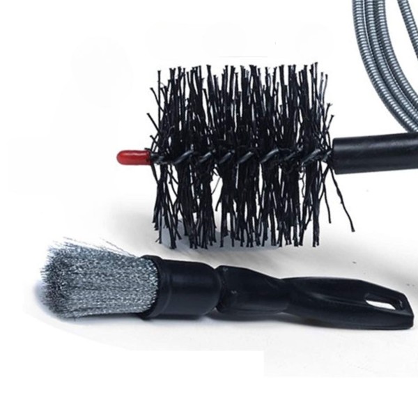 Brushtech Pellet Stove Cleaning Brush for 3″ Vent Pipes Kit