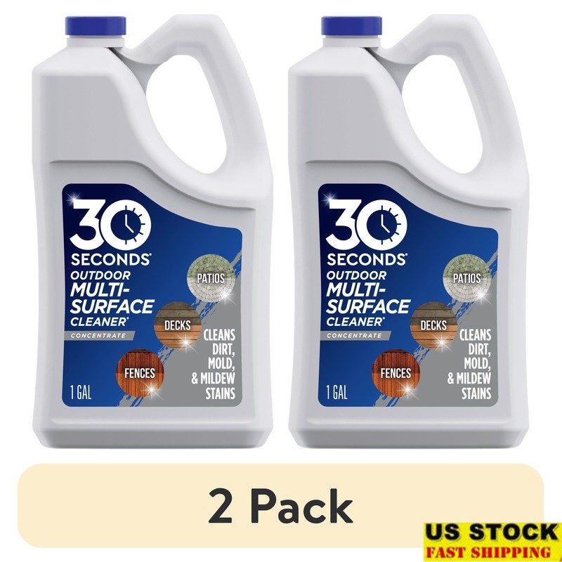 Powerful Outdoor Multi-Surface Cleaner Algae Mold Stain Remover Plant Safe 10lb