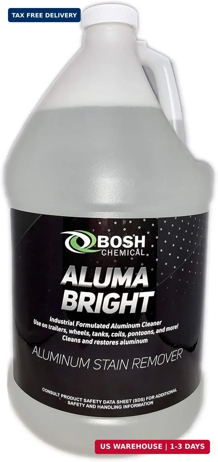 1 Gallon Bottle Aluma Bright Aluminum Cleaner and Brightener Spray Concentrate