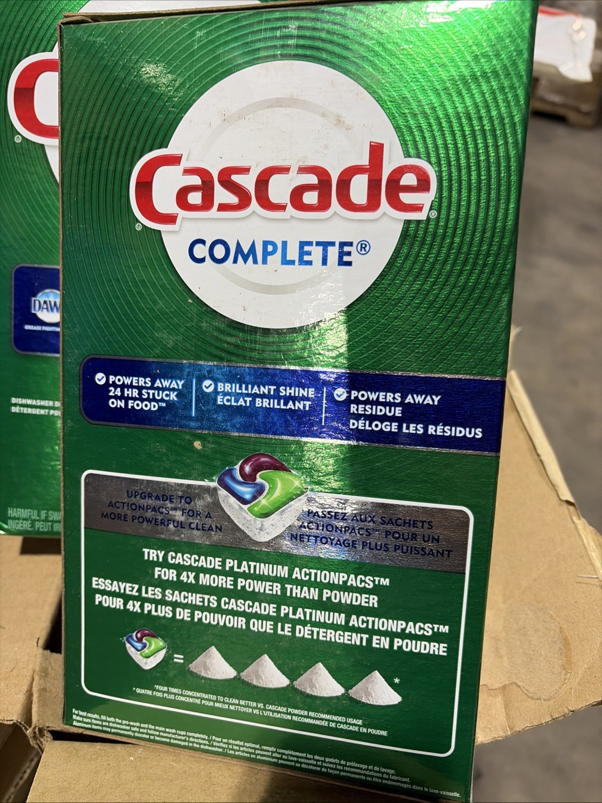 Cascade Complete ~ Fresh Scent Powder ~ Dishwasher Detergent ~ 60 oz.