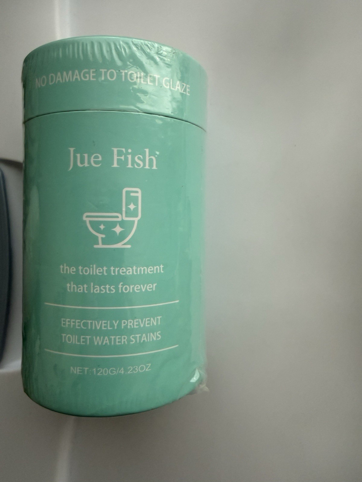 Jue Fish Toilet Treatment Solid Block Prevents Toilet Water Stains 120g