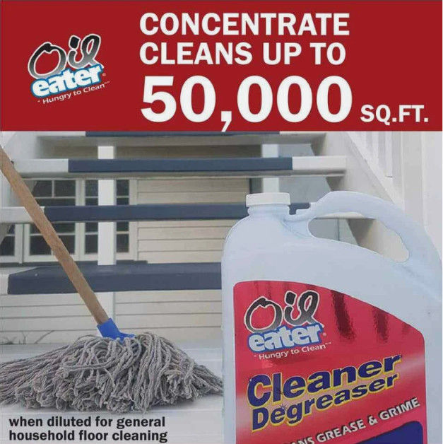 Concentrated Cleaner Degreaser 1 Gallon Color Safe Non-Corrosive Multi-Surface
