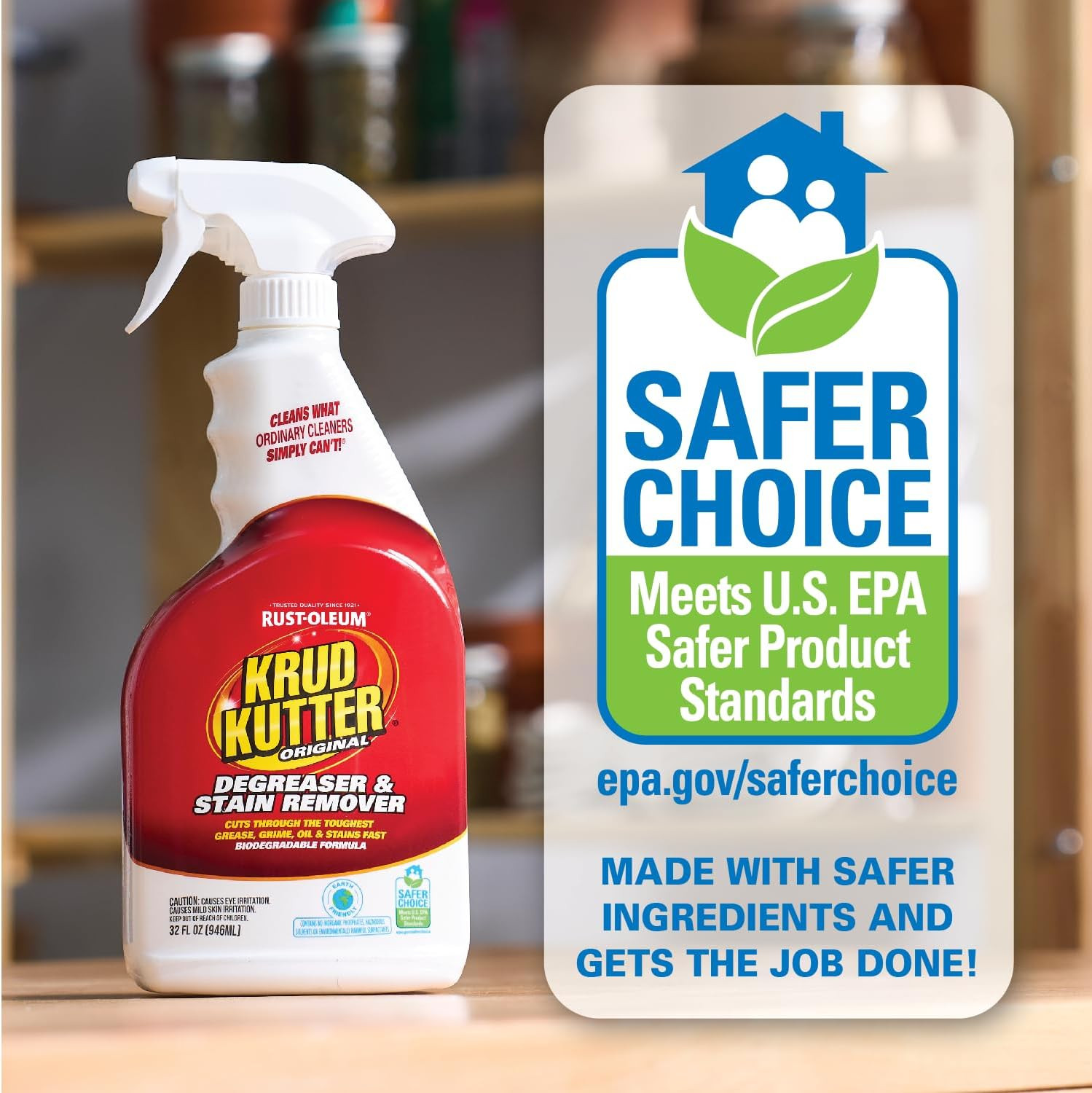 Original Cleaner Degreaser Spray, 32 oz, Heavy Duty Multi Surface Cleaner for Gr