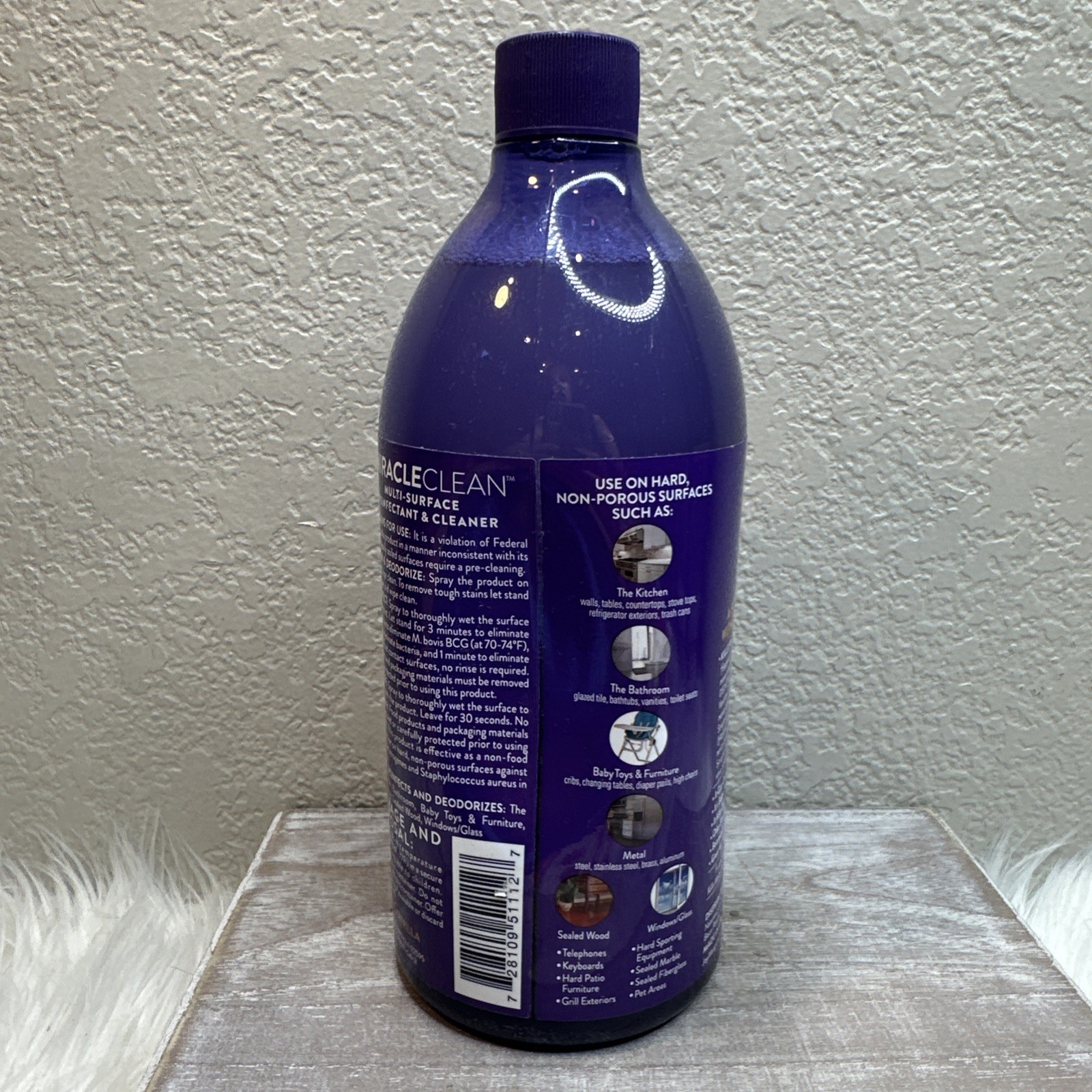 Joy Mangano Miracle Clean Vanilla 28 Fl oz Multi Surface Cleaner NEW FAST SHIP