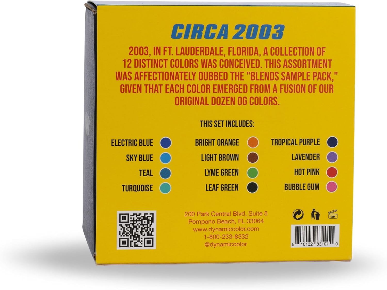 – Circa Color Set 1Oz Includes: Electric Blue, Sky Blue, Teal, Turquoise, Bright