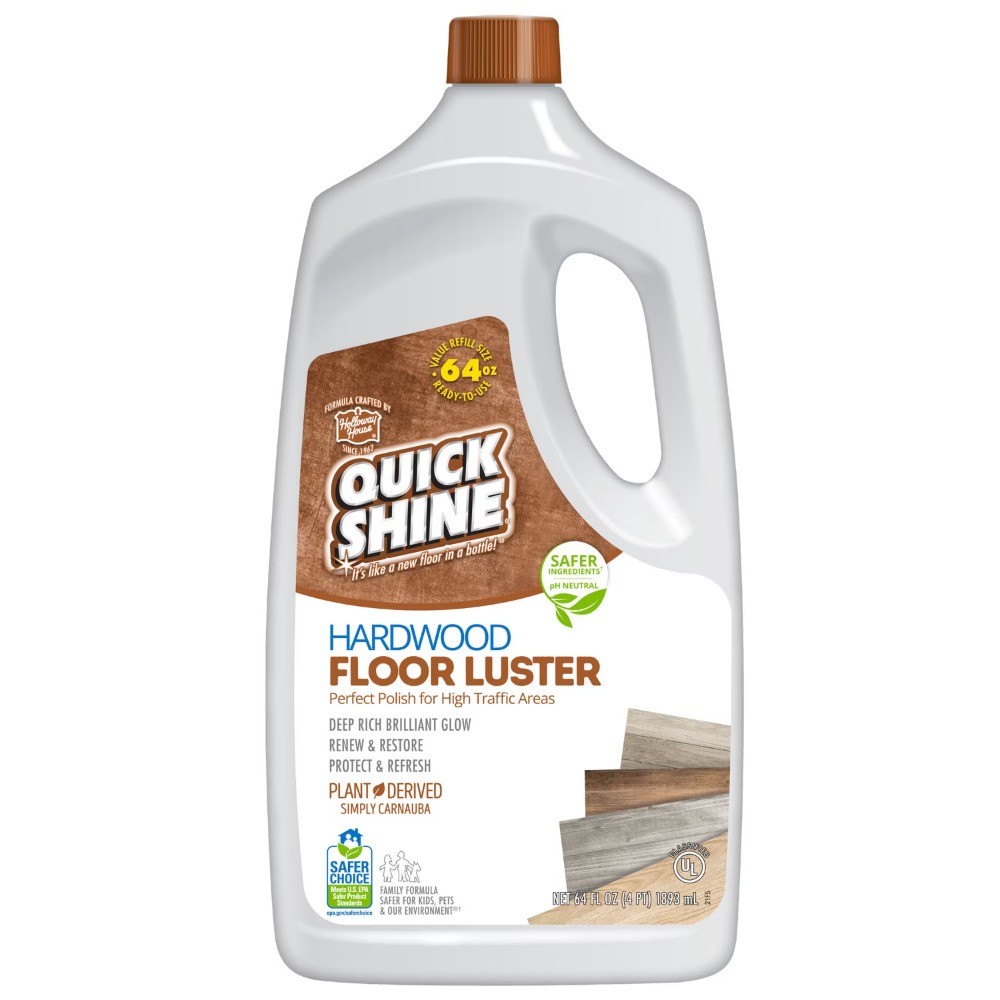 Shine Hardwood Floor Luster, Pfas-Free Formula With Plant
