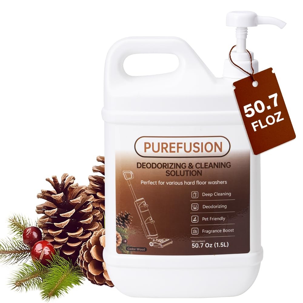 Floor Cleaning Solution With Tineco iFLOOR FLOOR Series Wet Dry Vacuum, Cedar…
