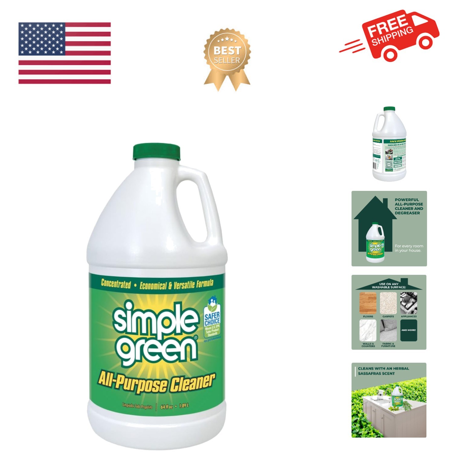 All Purpose Cleaner Concentrate 64 Fl Oz