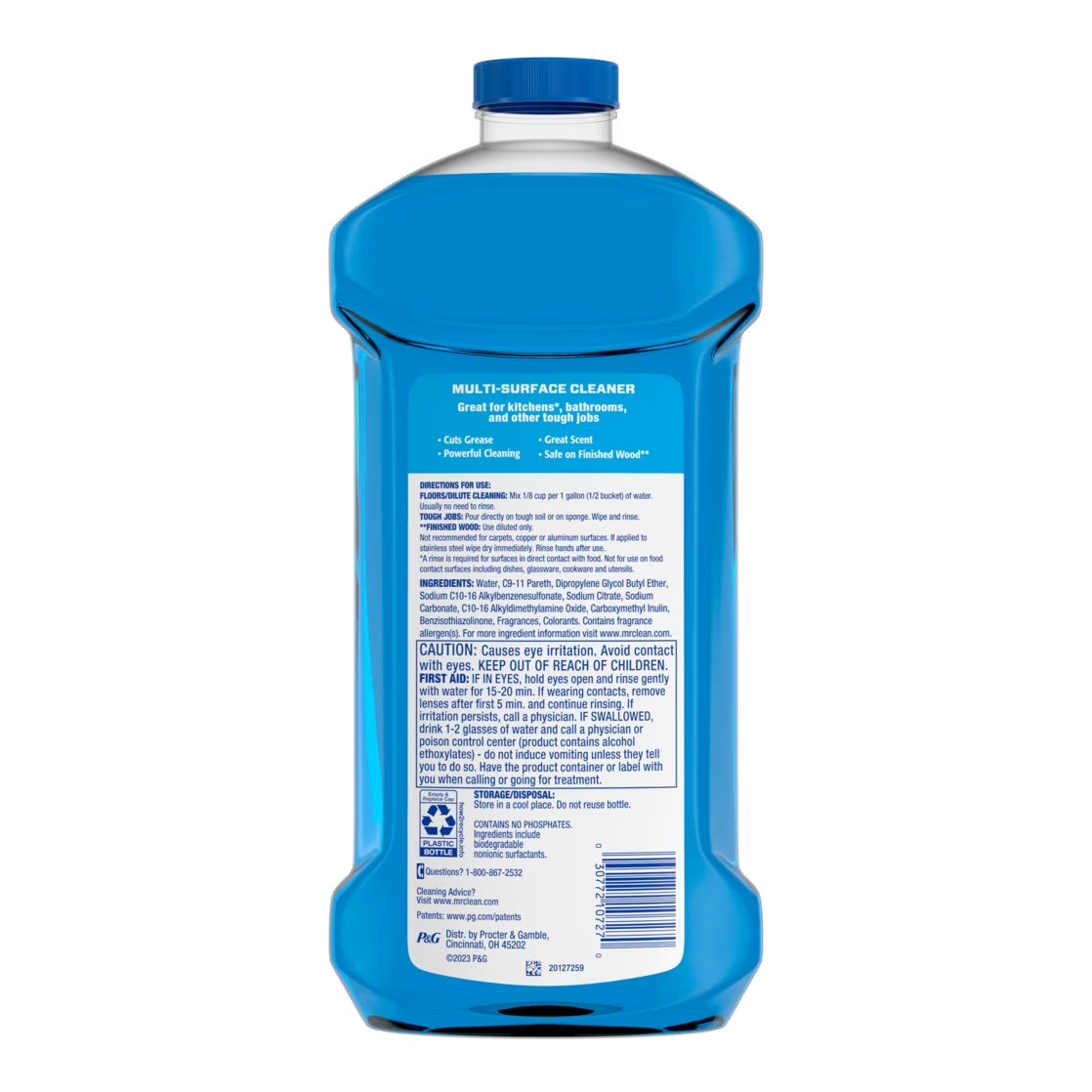 Mr. Clean 2X All Purpose Multi Surface Cleaner Unstopables Fresh 41 fl oz