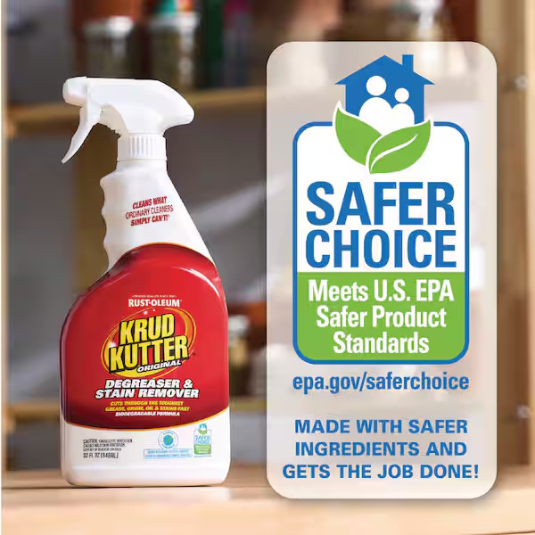 Krud Kutter 1 Quart Liquid Cleaner & Degreaser for Grease on Multisurfaces