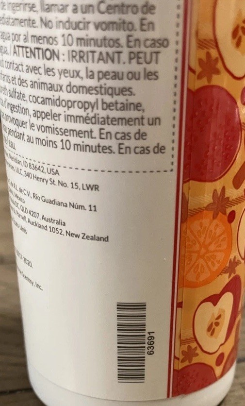 Scentsy Cider Mill Dish Soap 16oz New Discontinued Rare Orange