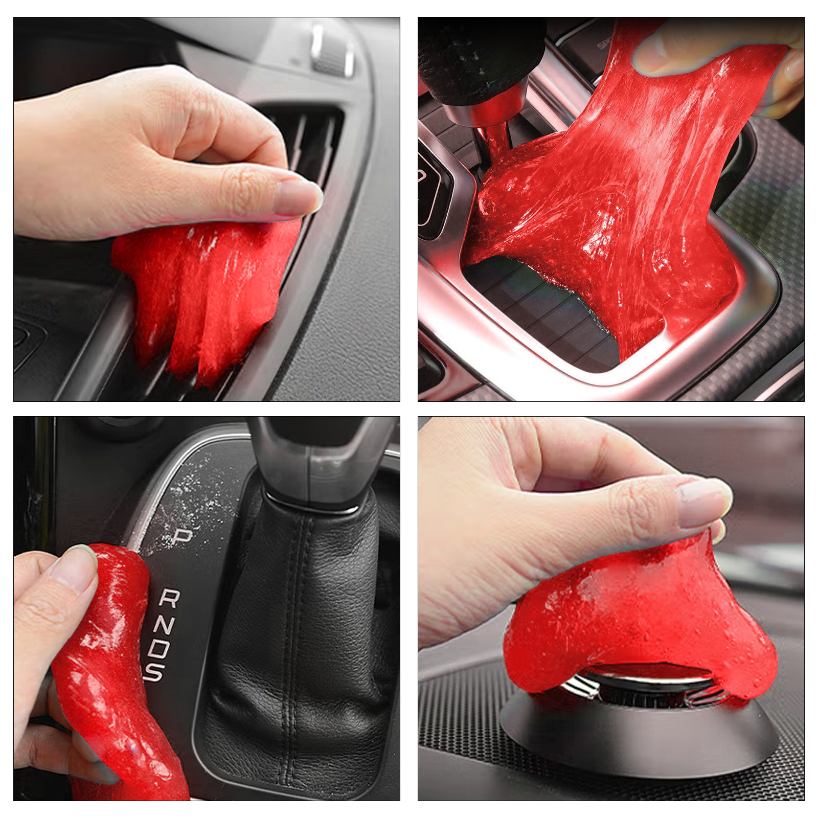 Red Cleaning Gel Jelly Multi Purpose Keyboard Laptop Home Dust Gel Remove Sticky