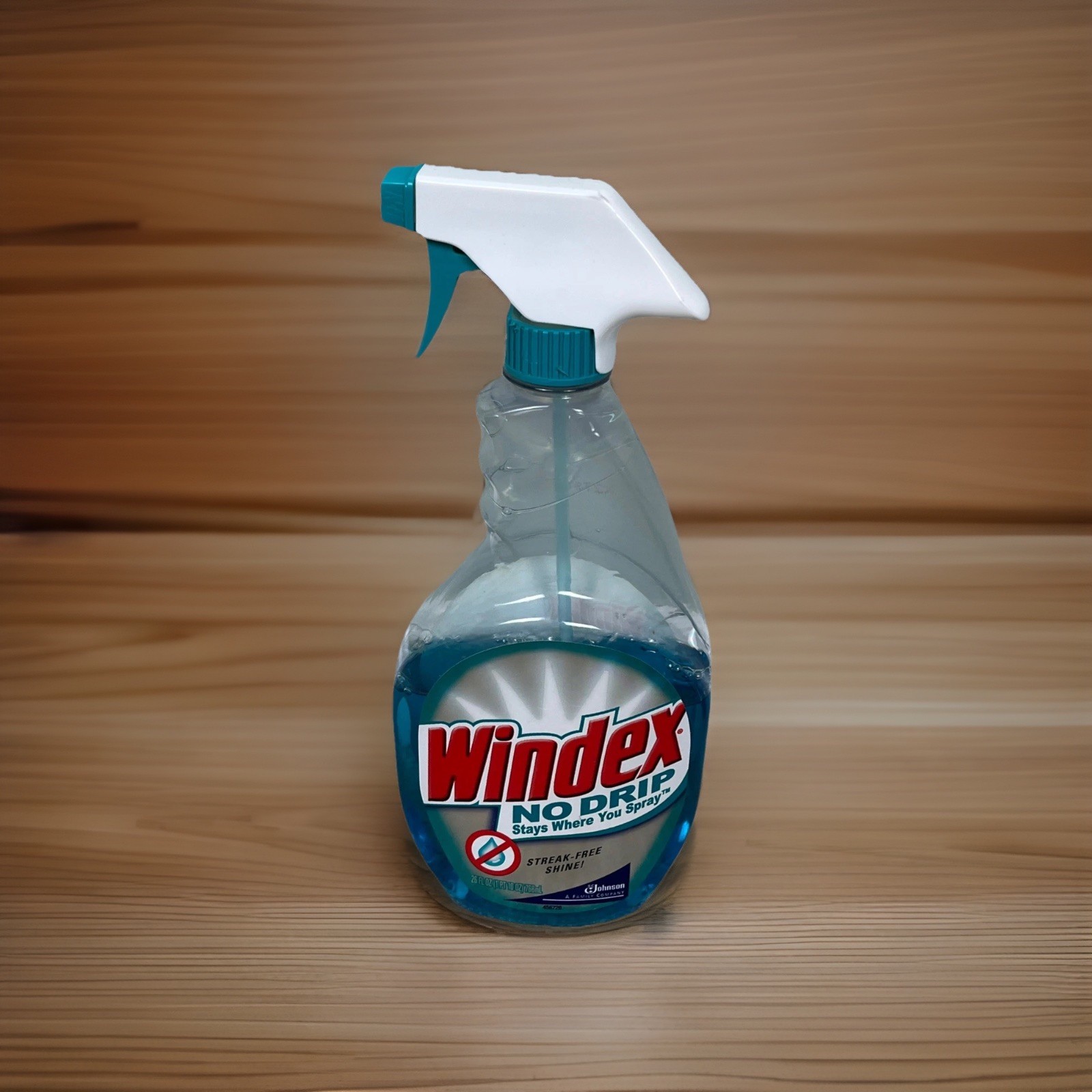 Windex No Drip Foaming Action 26 Fl Oz 2002 Discontinued Bottle 60% Full