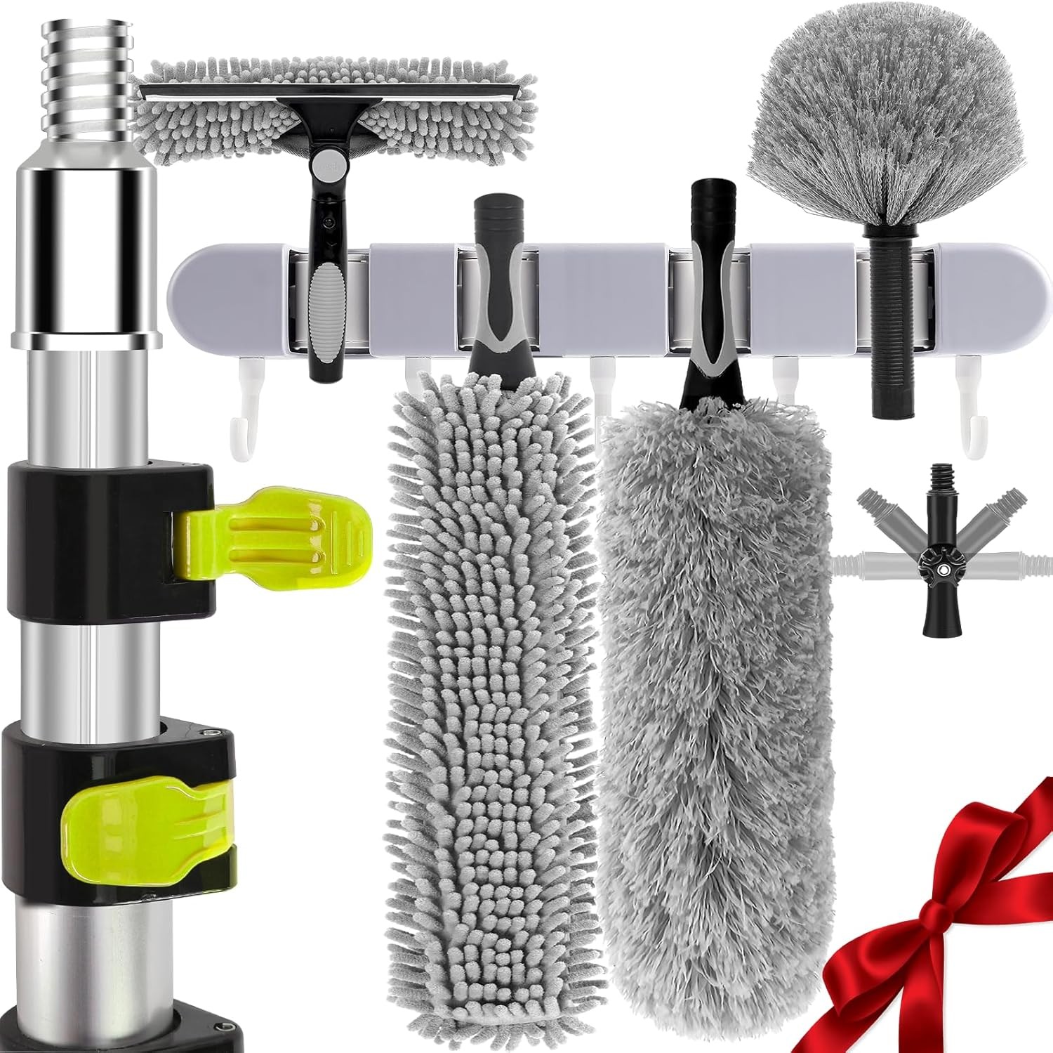 High Reach Duster Kit 24FT Anti Rotation Aluminum Alloy