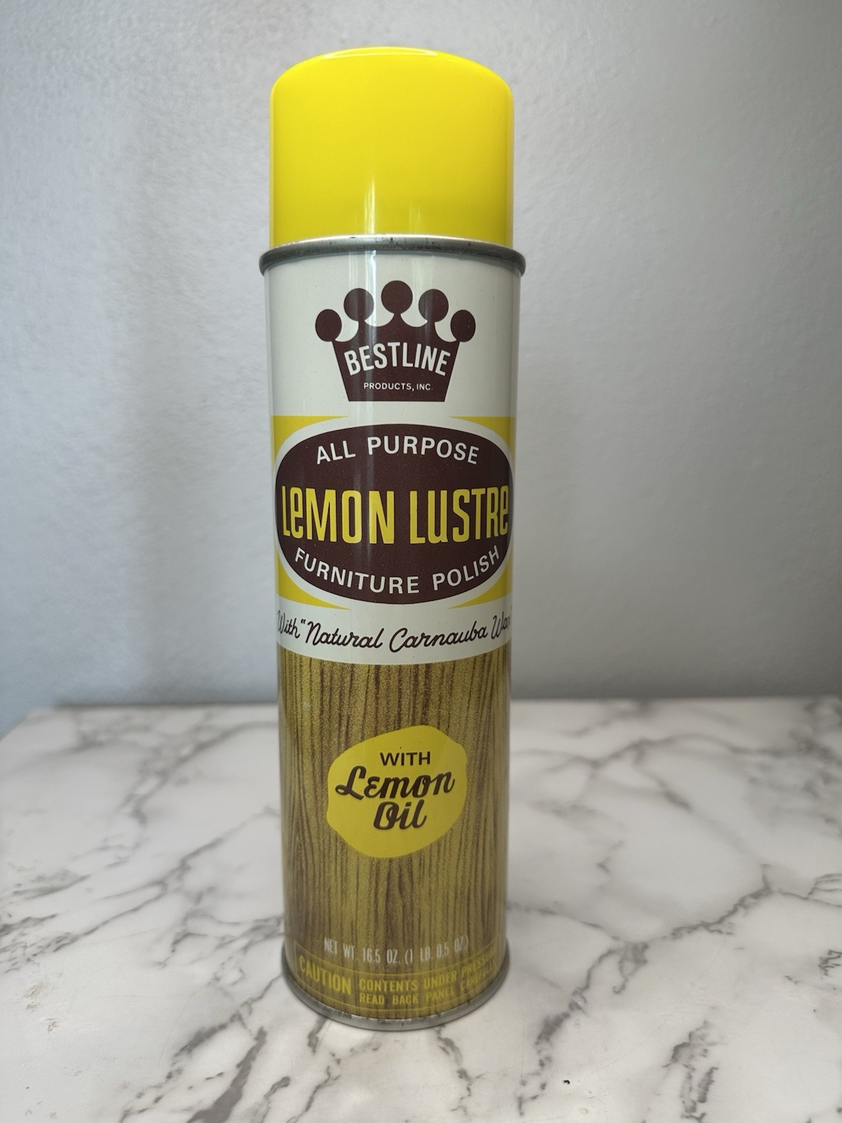 Bestline All Purpose Lemon Lustre Furniture Polish. Lemon Oil NEW 16.5oz