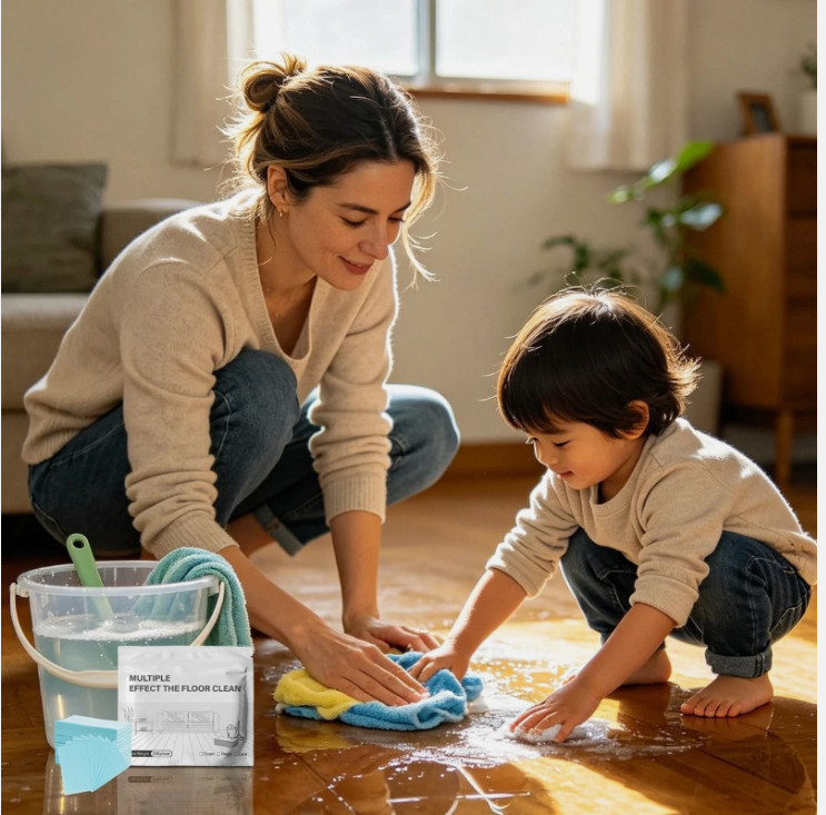 Multiple Effect The Floor Clean, 100 Piece Floor Cleaning Tablets Multi-Surface