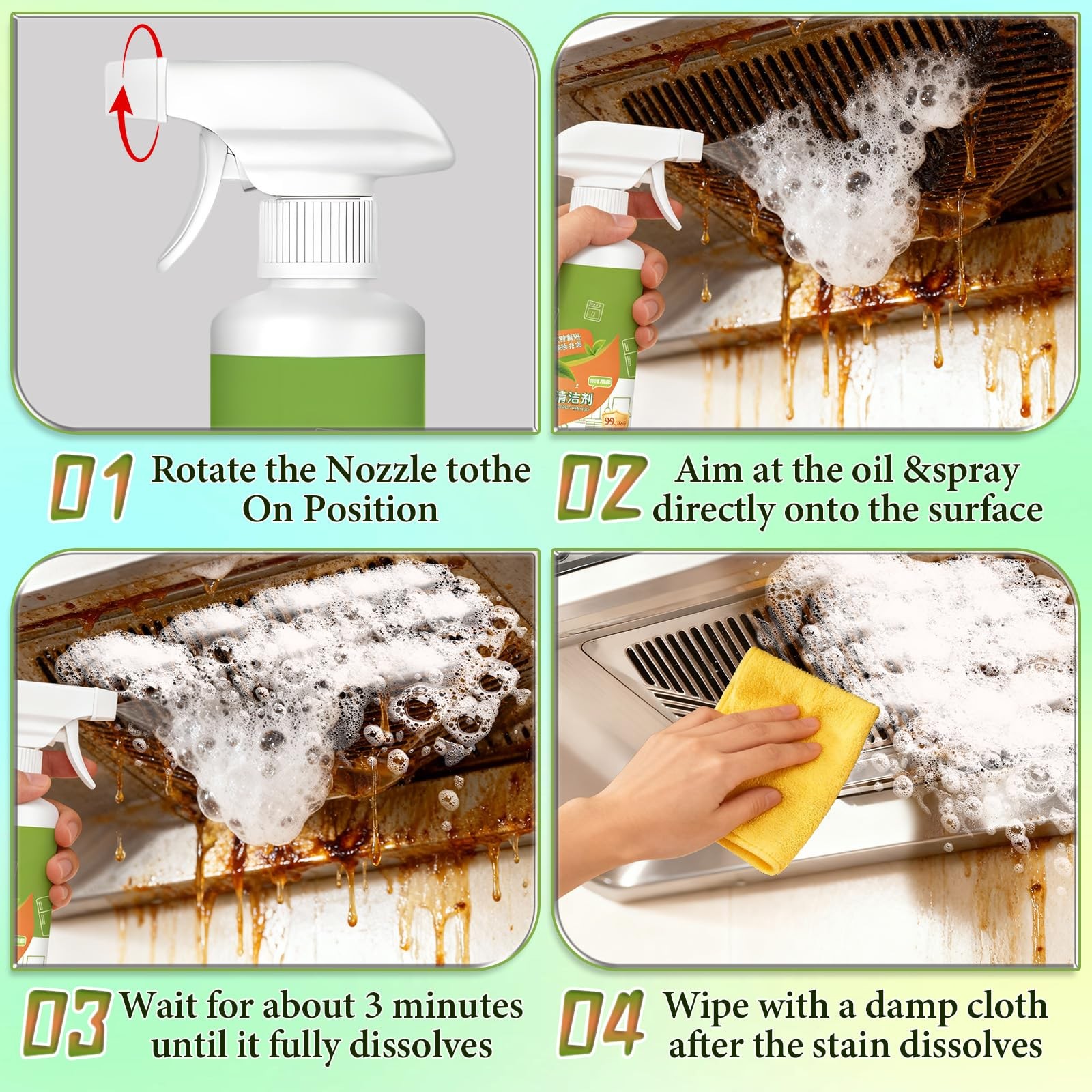 2026 Fly Spray Clèanse Household Formula Multi Purpose Appliance Hood Cleaner…
