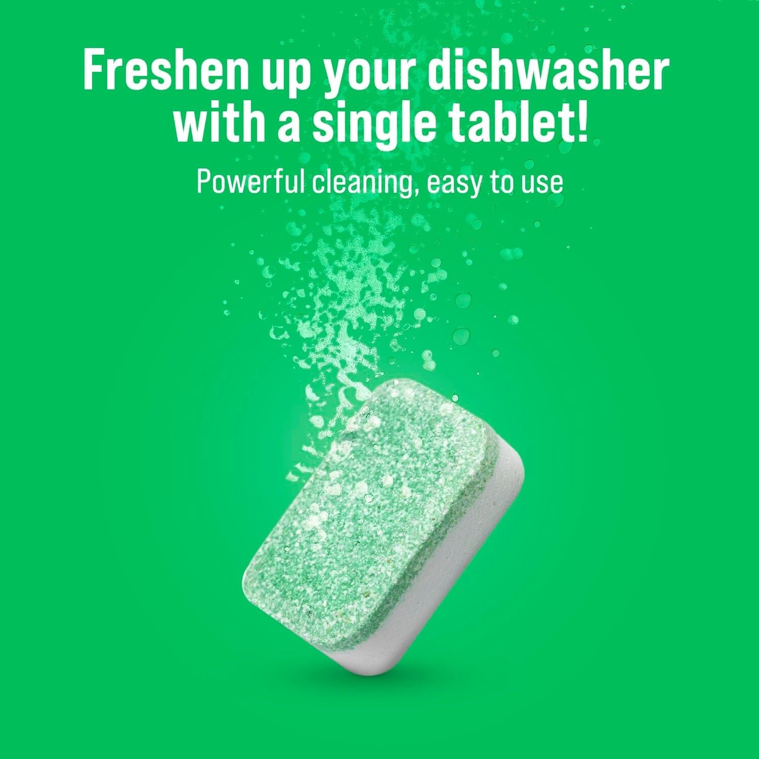 Dishwasher Cleaner Tablets (8 Pack) – Septic Safe Dishwasher Cleaning Tablets