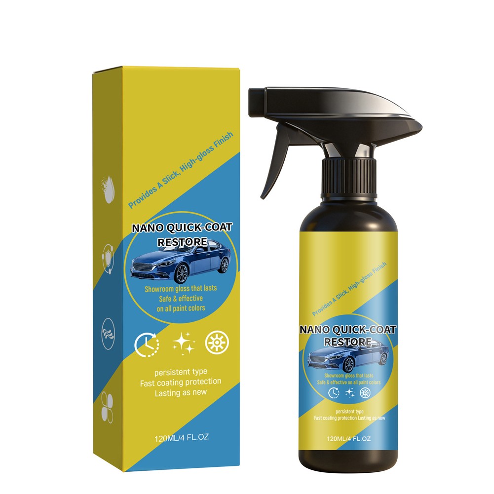1~3PCS Nano Quick Coat Restore Spray Fast Coating Protection for Car 120ml
