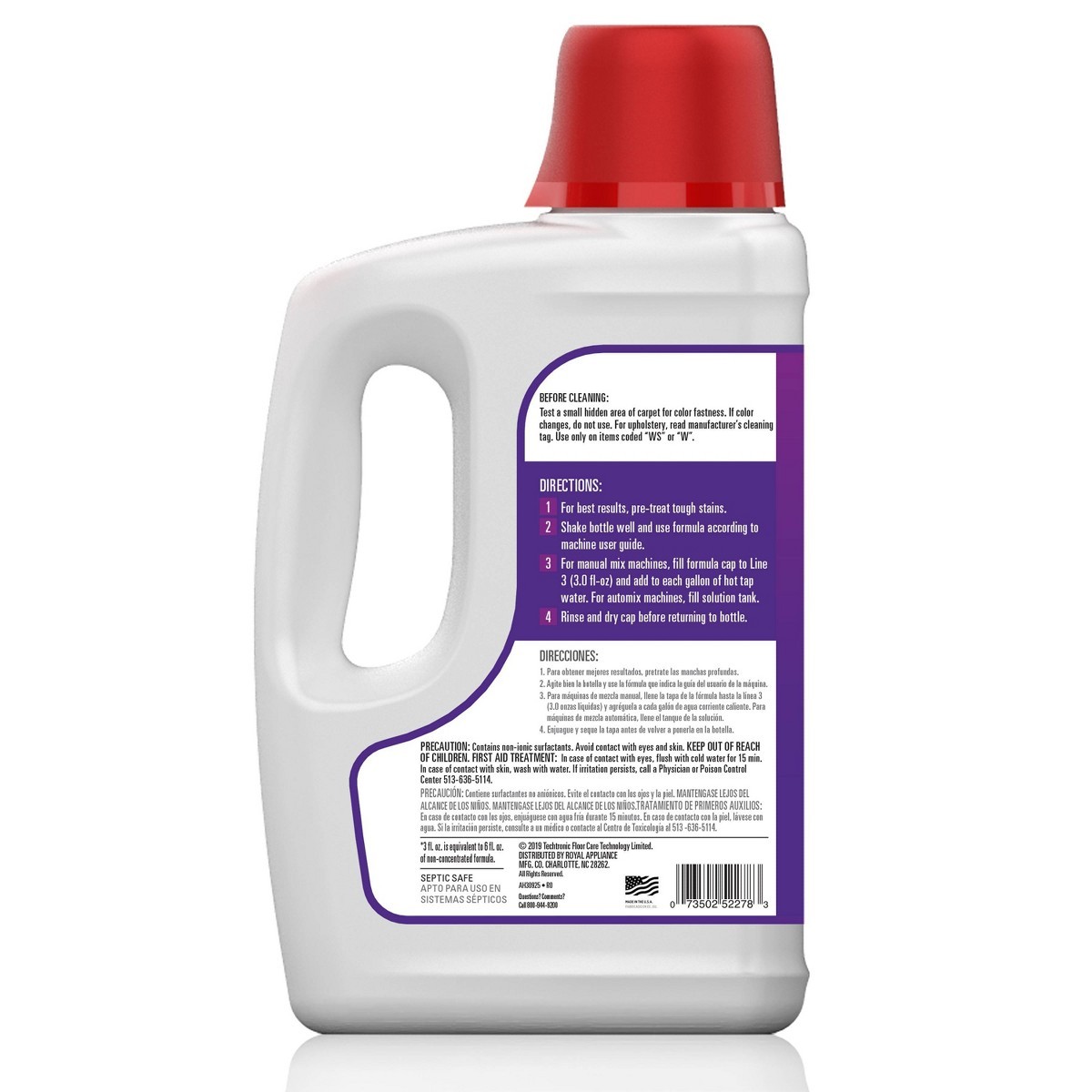 Hoover Paws & Claws 64 fl oz Deep Cleaning Carpet Cleaner Shampoo