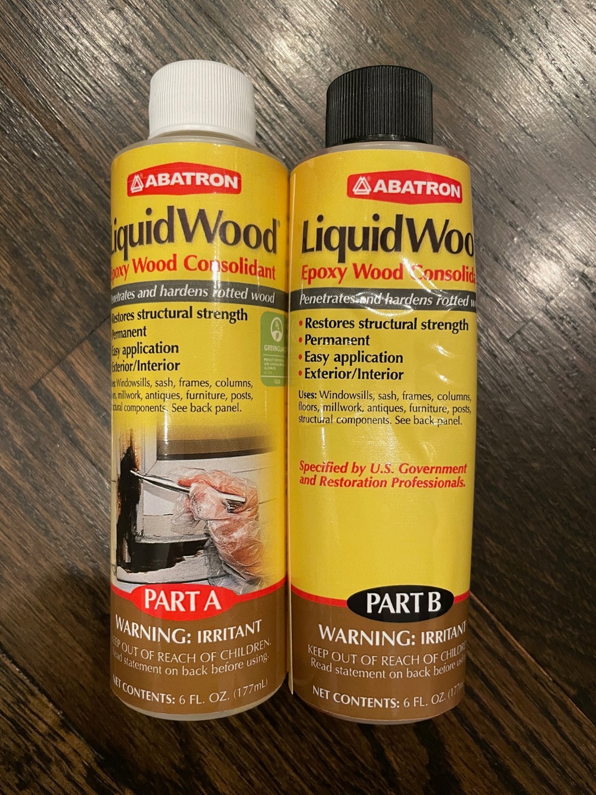 LiquidWood Epoxy Wood Consolidant