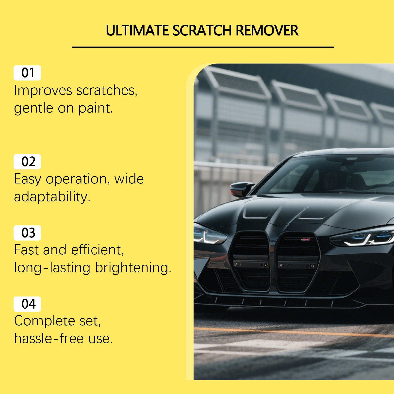 NanoPolix Car Scratch Remover Paste 100g Universal Auto Paint Polishing Repair