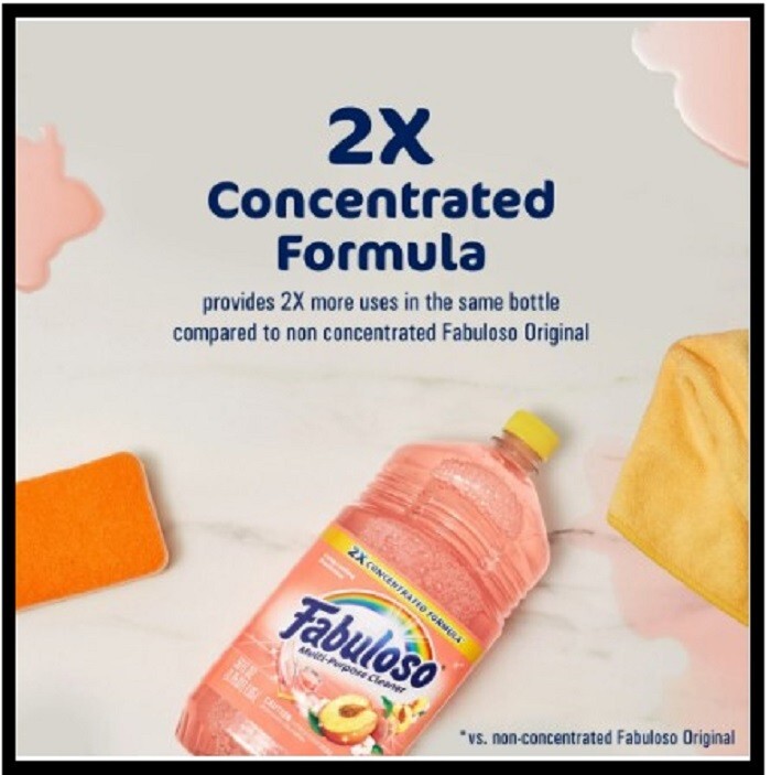 ✅ Fabuloso Multi-purpose Cleaner 2x Concentrated Formula | All Scents! | 56 Oz