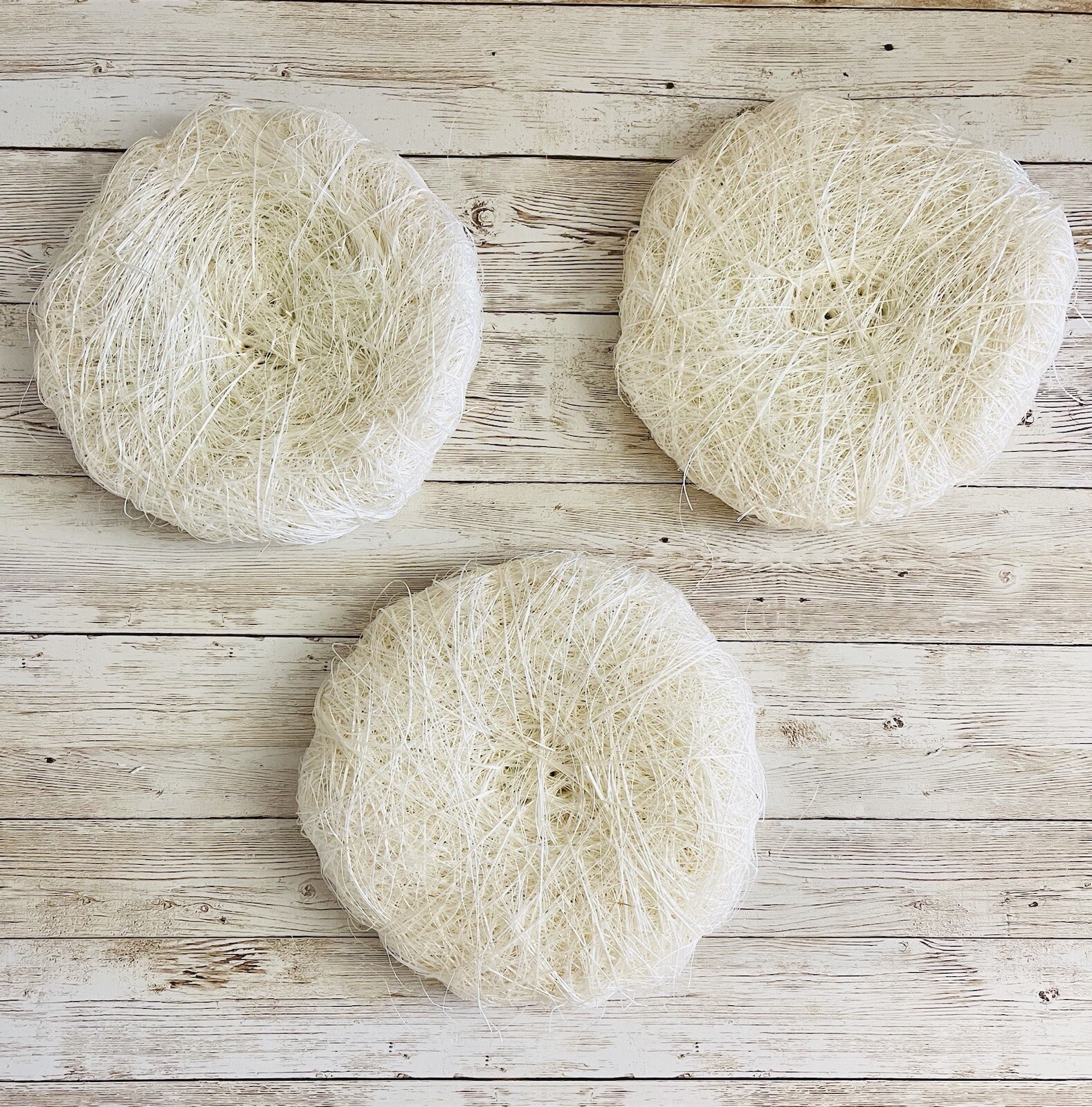 10x Estropajo De Ixtle Mexicano Ixtle Scourer Body Scrub 100% Natural Fibers