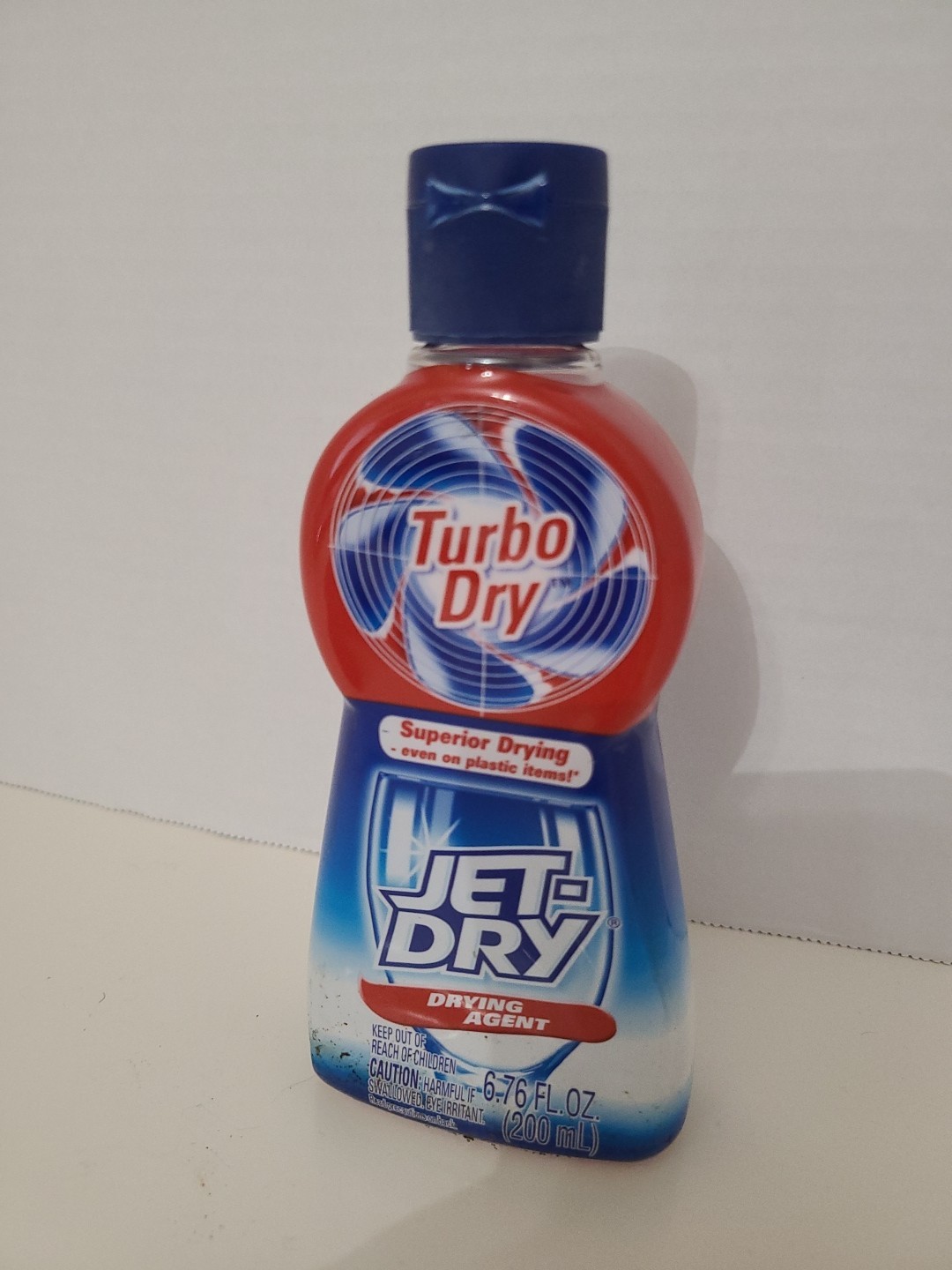 NOS Jet-Dry Turbo Dry Dishwasher Dishes Drying Agent 6.76oz NEW Sealed Retired