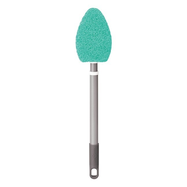 Scotch-Brite Shower Scrubber Poly Fiber Stiff Tile Grout Brush Tub Bathroom New
