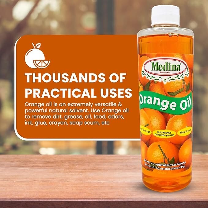 Orange Oil Household Cleaner and Degreaser 16 fl oz by Medina