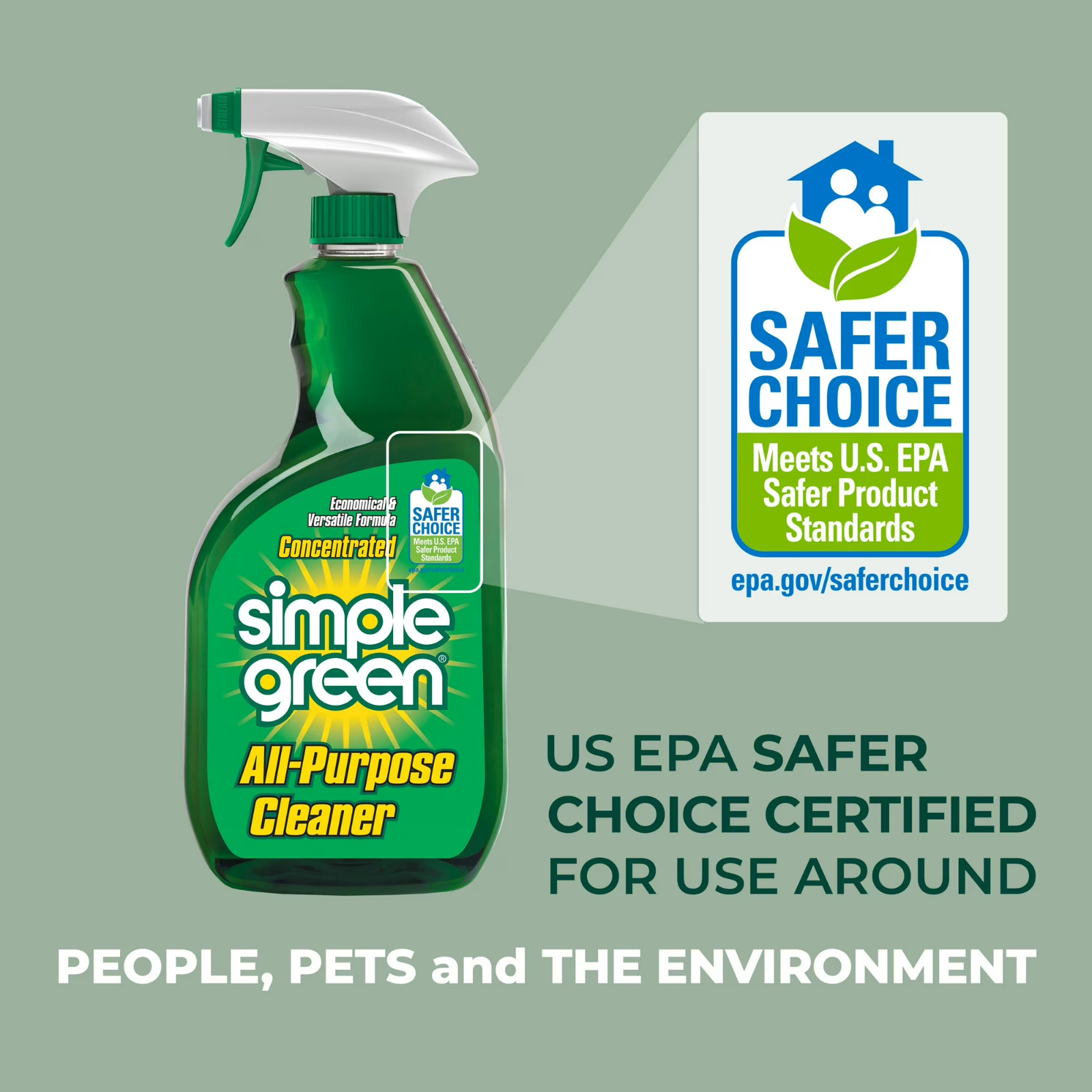Simple Green 32 oz Concentrated All-Purpose Cleaner Heavy Duty Degreaser