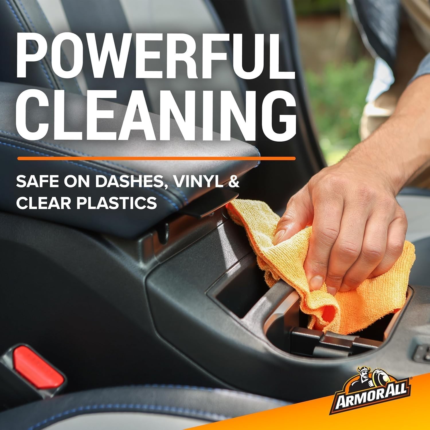 Versatile Car Cleaning Spray for Interior and Exterior Surfaces – 16 Fl Oz