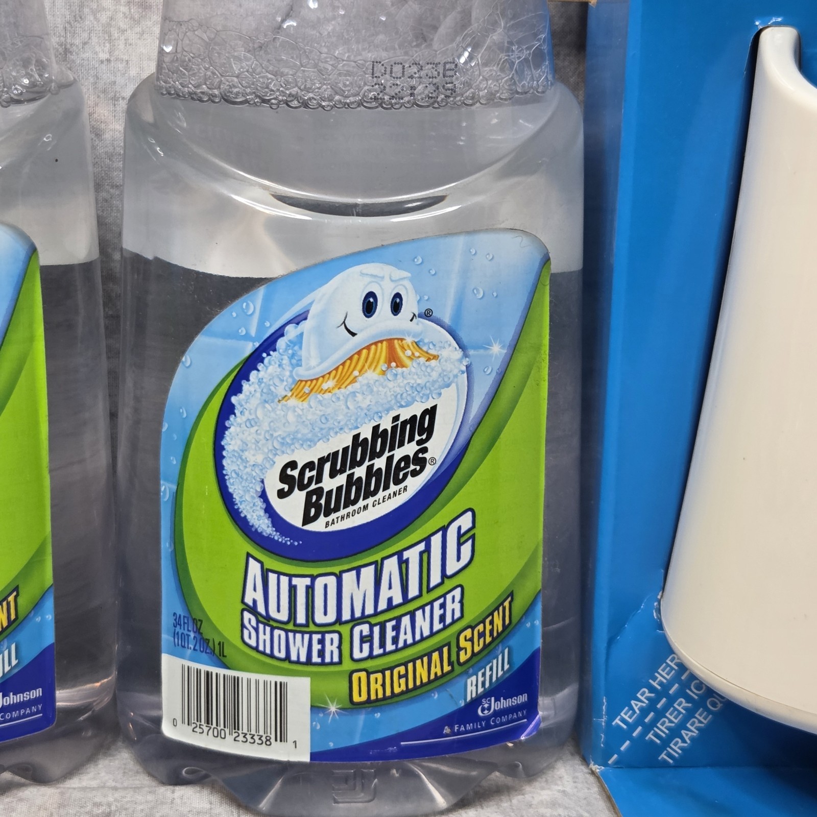 Scrubbing Bubbles Automatic Shower Cleaner Dual Kit with 2 Refills New Open Box