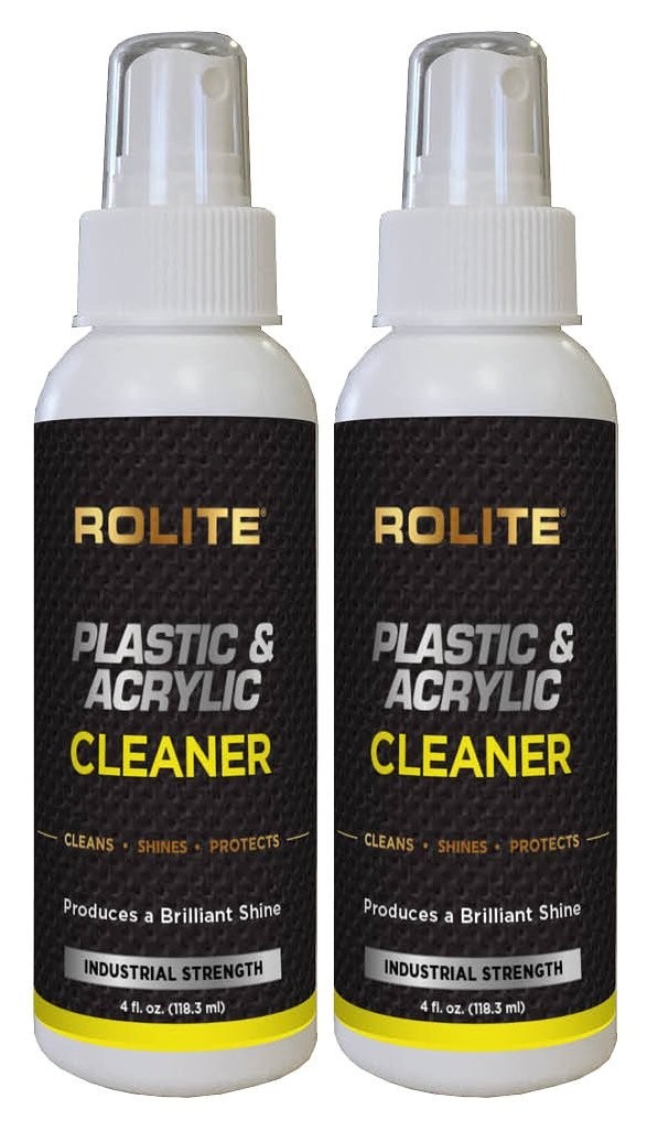 Dust Repellent Acrylic and Plastic Cleaner Spray – 4 fl. oz. Twin Pack