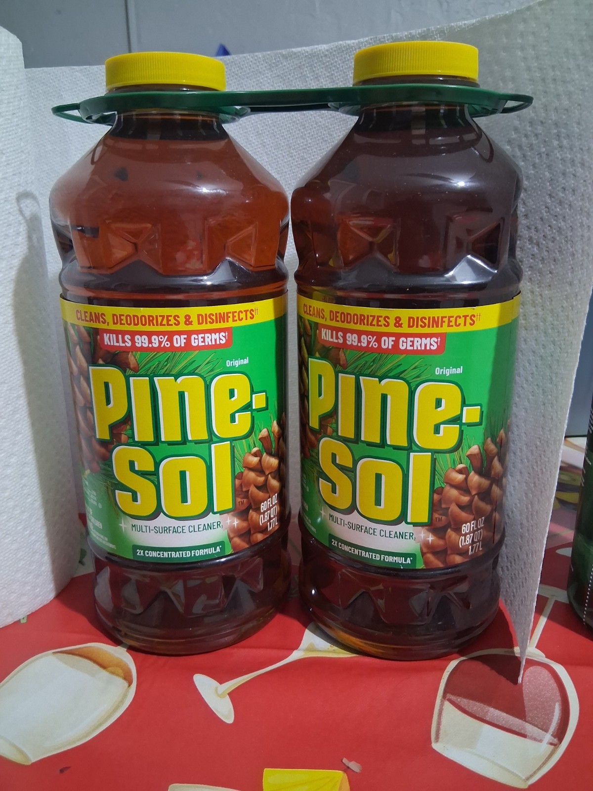 Pine Sol All Purpose Cleaner Jugs, Pack of 2 x 100 fl oz