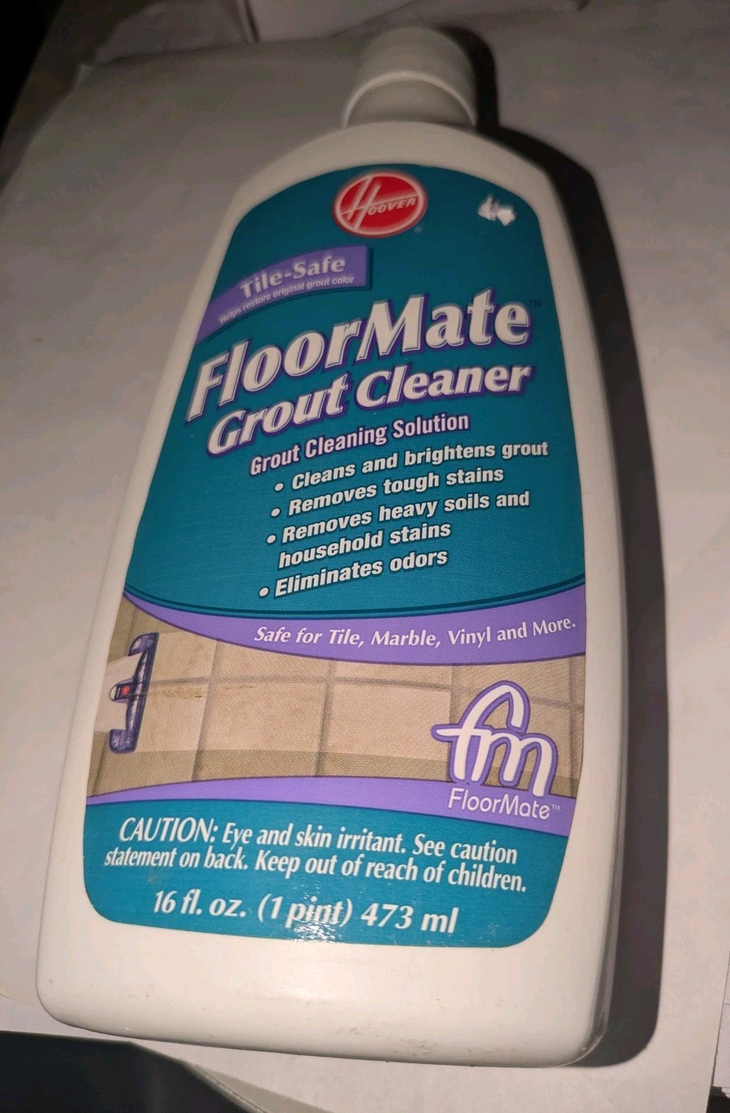 Hoover Floormate Grout Cleaner 16 Fl Oz New
