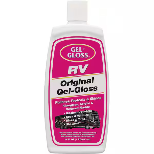 16 oz. Gel Gloss RV One Step Polish and Protector – Liquid Formula