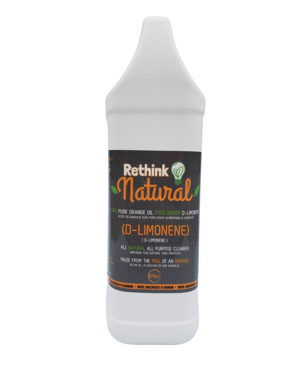 Rethink Natural (D’Limonene) All Natural Non Toxic Citrus Cleaner, Degreaser