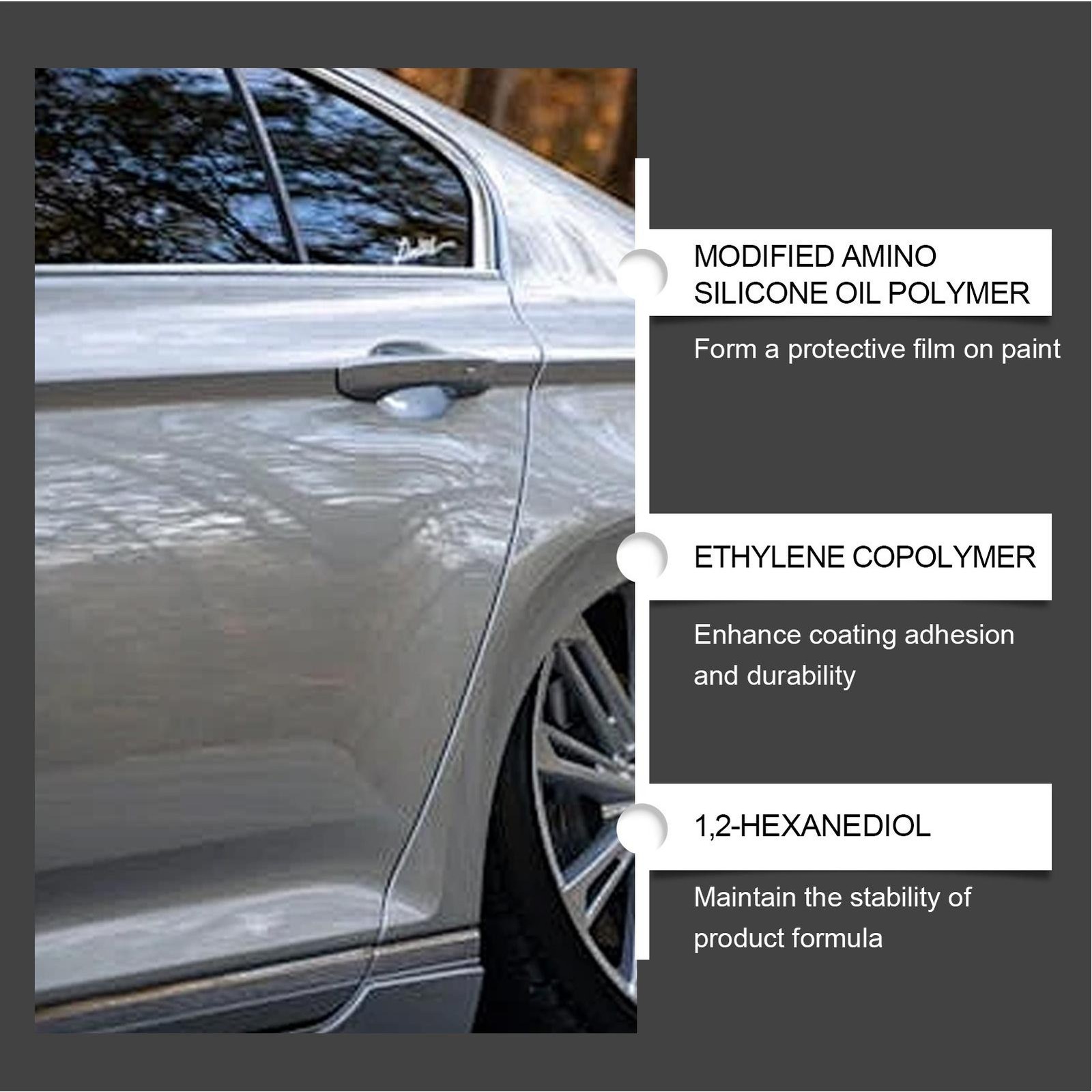 100ML PTZ Crystal Serum – Advanced Graphene Ceramic Coating for Cars,9H Graphene