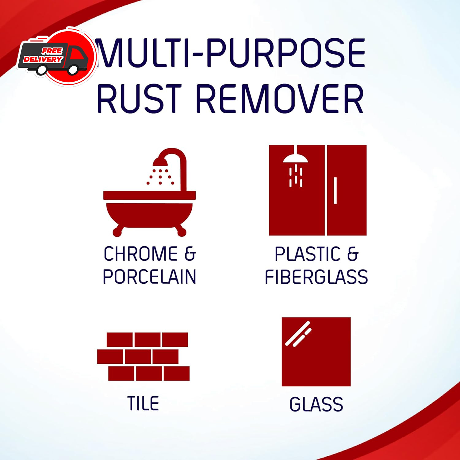Rust Stain Remover Spray Gel, Remove Rust Stains in Bathrooms, Kitchens, Laundry