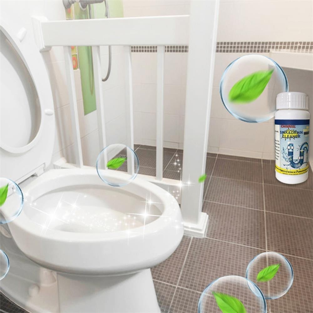 Wild-Tornado Powerful Sink & Drain Cleaner Powder – Quick Foaming Super Clean