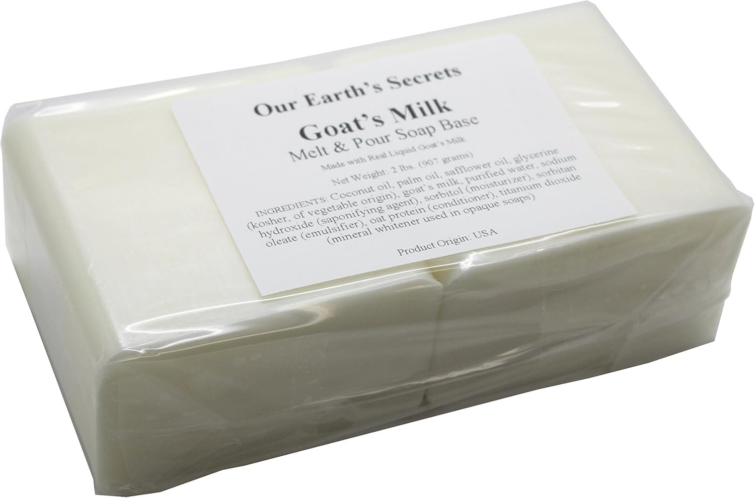 Goats Milk – 2 Lbs Melt and Pour Soap Base