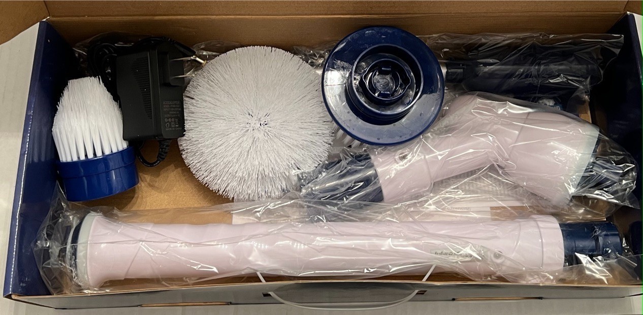 Diamond Shine Cordless – Electric Power Brush – Spin Scrubber NEW