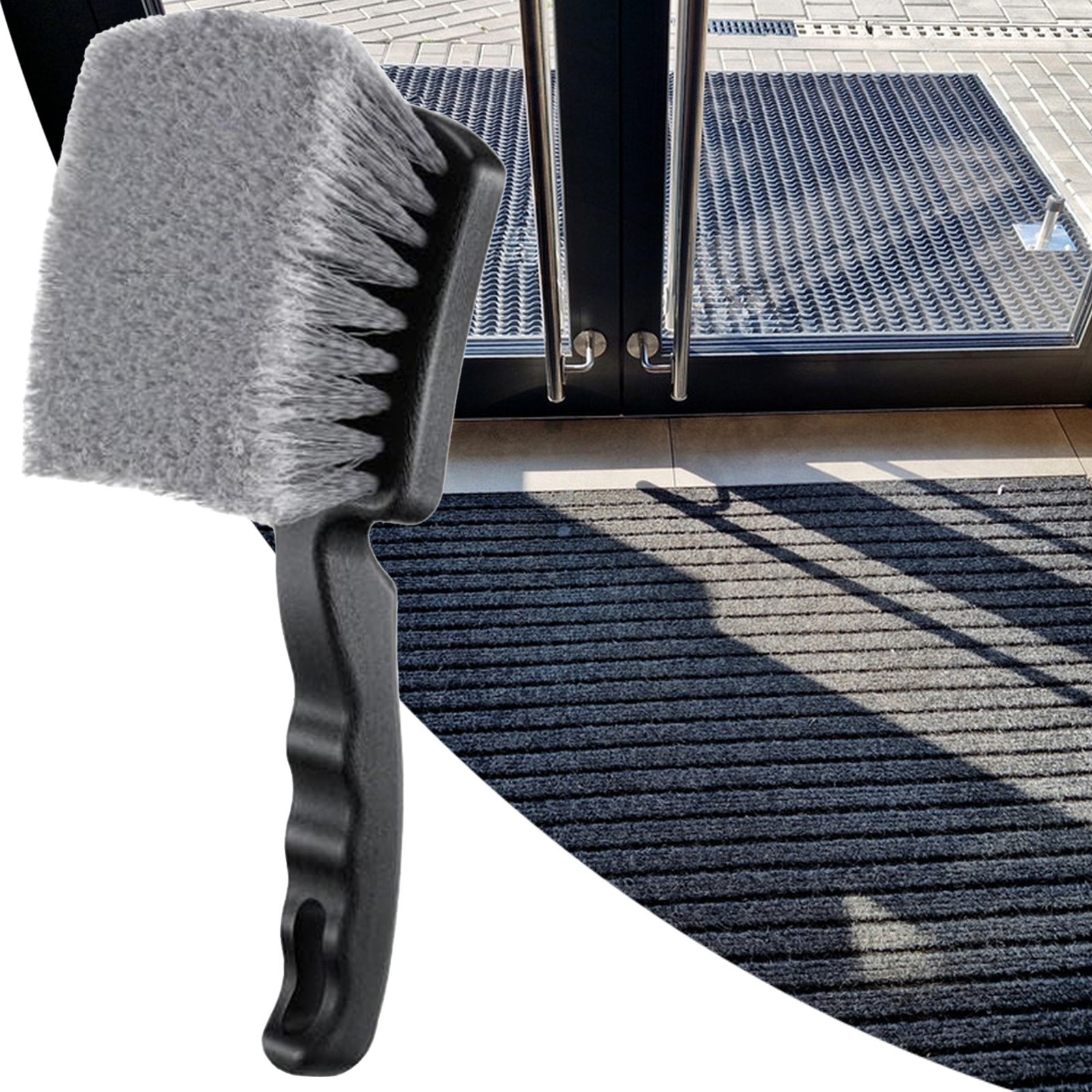 Handheld Tire Cleaning Brush Car Truck Wheel Tire Brush PVC wire Brush
