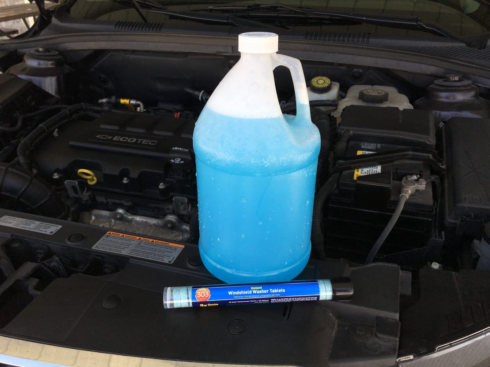 303 Instant Windshield Washer Tablets Super Concentrated Cleaner 1 Tablet Mak…