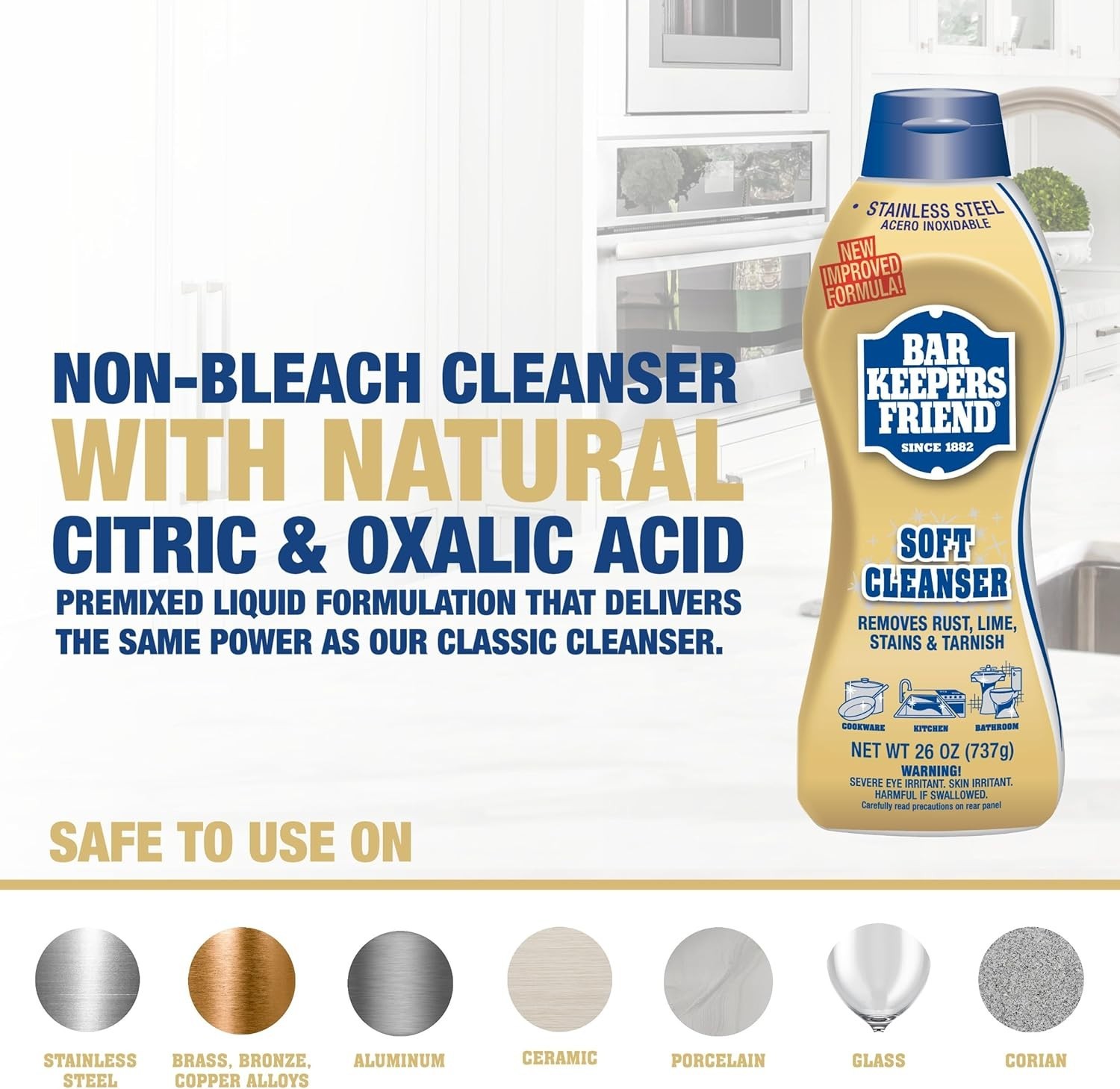 Soft Cleanser and MORE Foam Spray: All-Purpose 26 oz & 25.4 oz Citrus Cleaners