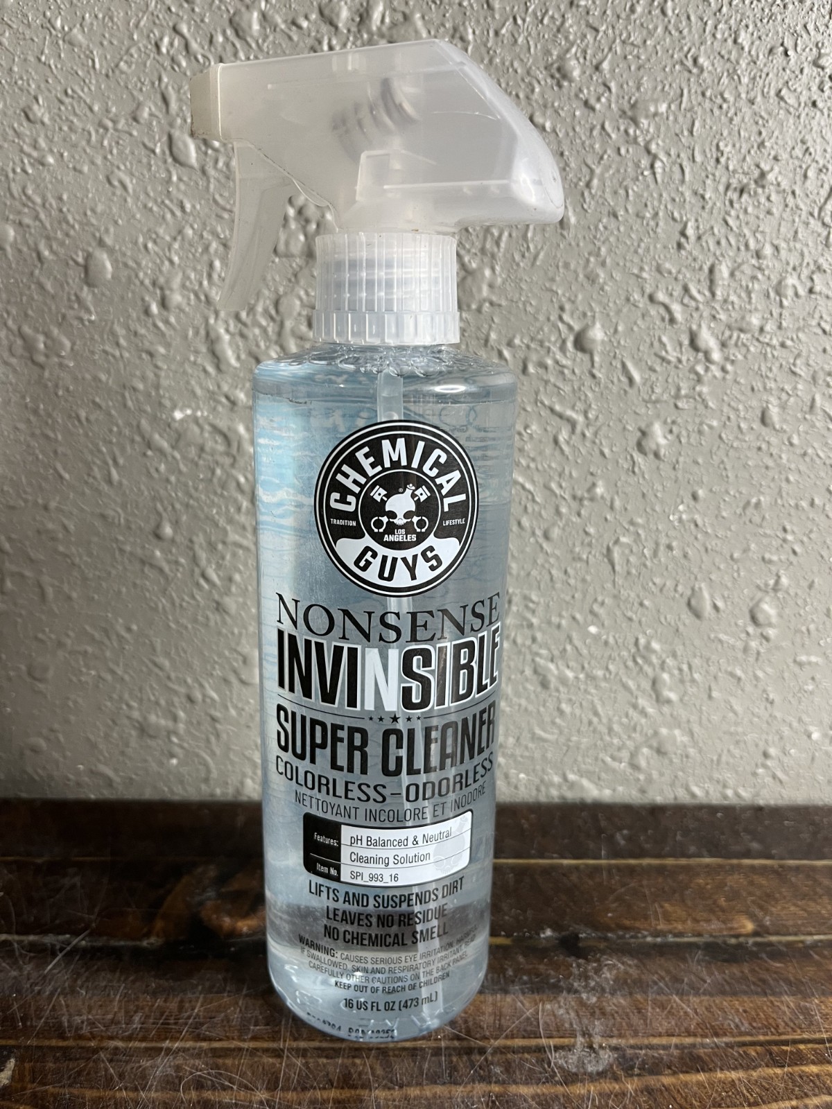 4-Pack Chemical Guys Nonsense Invisible Super Cleaner Colorless Odorless 16oz