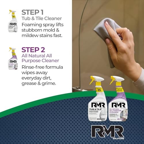RMR Surface Saver System – Tub & Tile Stain Remover + All Natural All Purpose